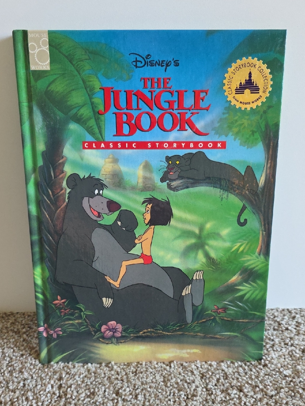2 For $ 15  The Jungle Book Classic Disney Hardcover Book - Vintage